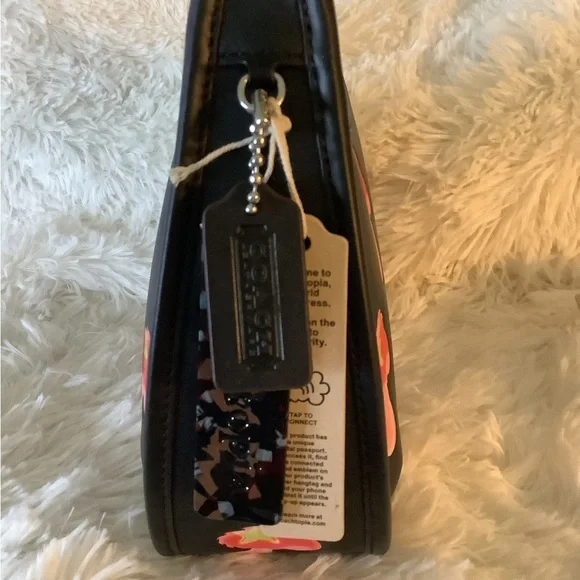 Coachtopia Leather black with mushroom Ergo bag - Picture 6 of 8